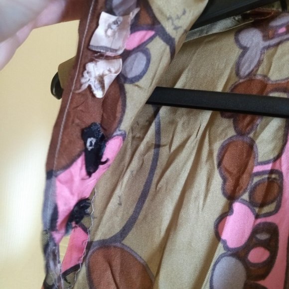 vintage 50s handmade sleeveless cheong sam shift dress EUC - Picture 7 of 11